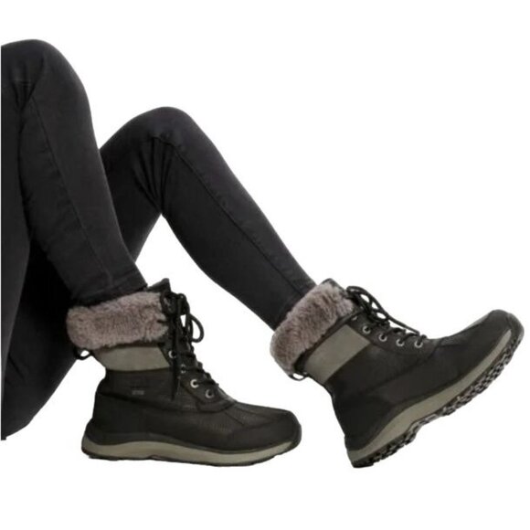 UGG Boots 9 Adirondack III Waterproof Winter Snow Sheepskin Fur Leather Outdoor - Picture 3 of 14